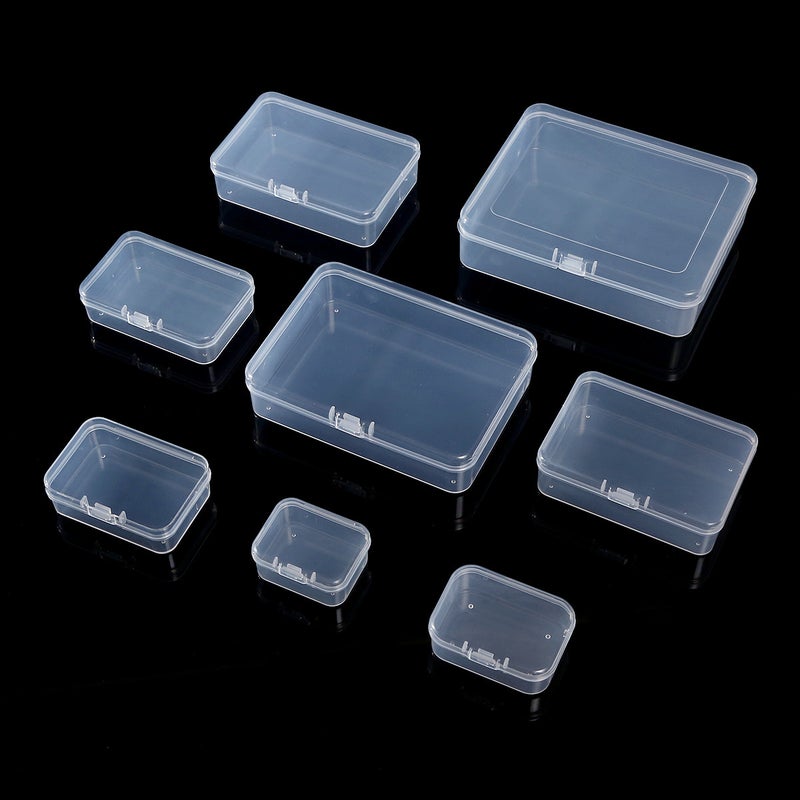 Rectangular Pp Plastic Box Rectangular Storage Box Transparent Storage Parts Box Small Product Packaging Box - Image 3
